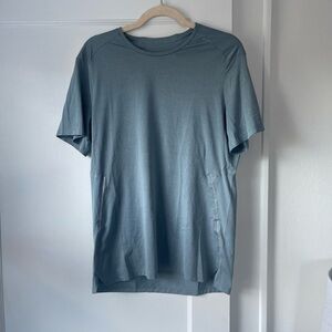 lululemon athletica Slate Gray Short Sleeve Tee
